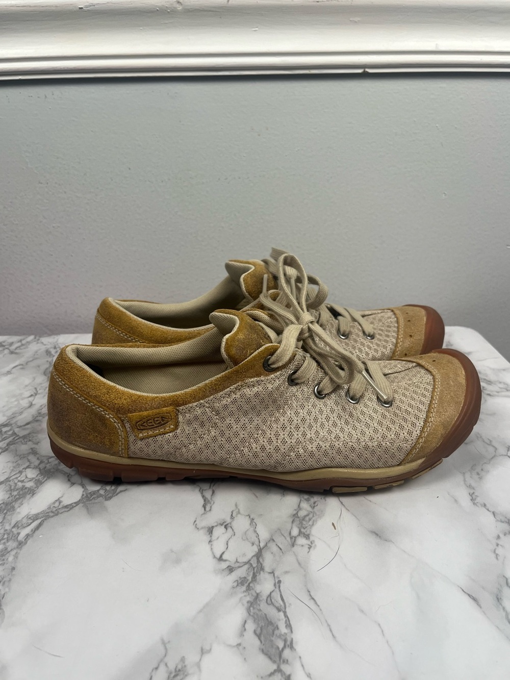 KEEN Women's Mercer Lace II Latte Trekker Trail Hiking Shoes size 9